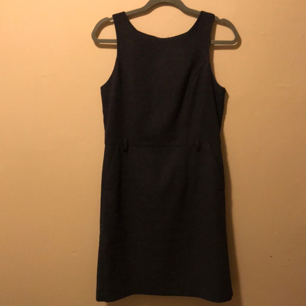 Grey Banana Republic Work Dress With Pockets